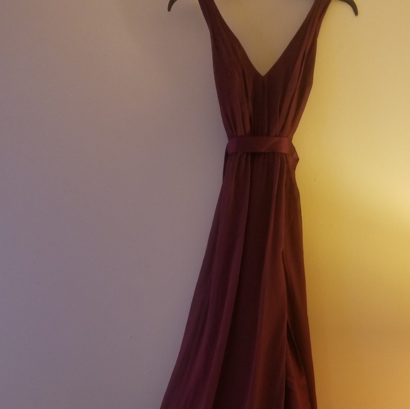 Vera Wang "White" Plum dress - Picture 7 of 7